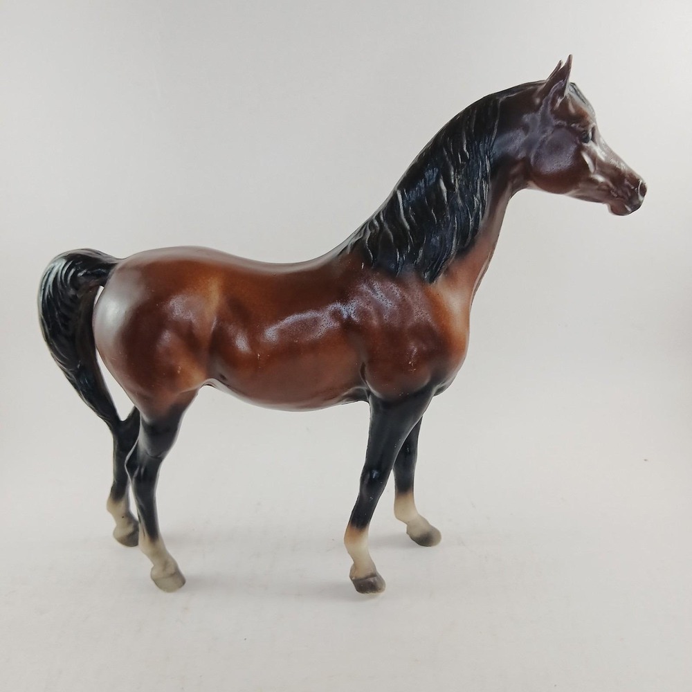 Vintage Breyer Proud Arabian Mare #216 Dark Mahogany Bay Model Horse